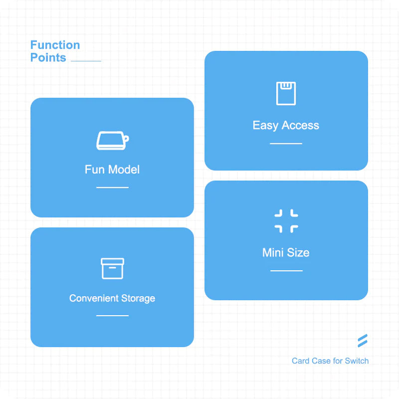 Hagibis Switch Game Card Case for Nintendo Switch Lite/ OLED Toaster Storage Holder Cute Portable Creativity Protective Cover